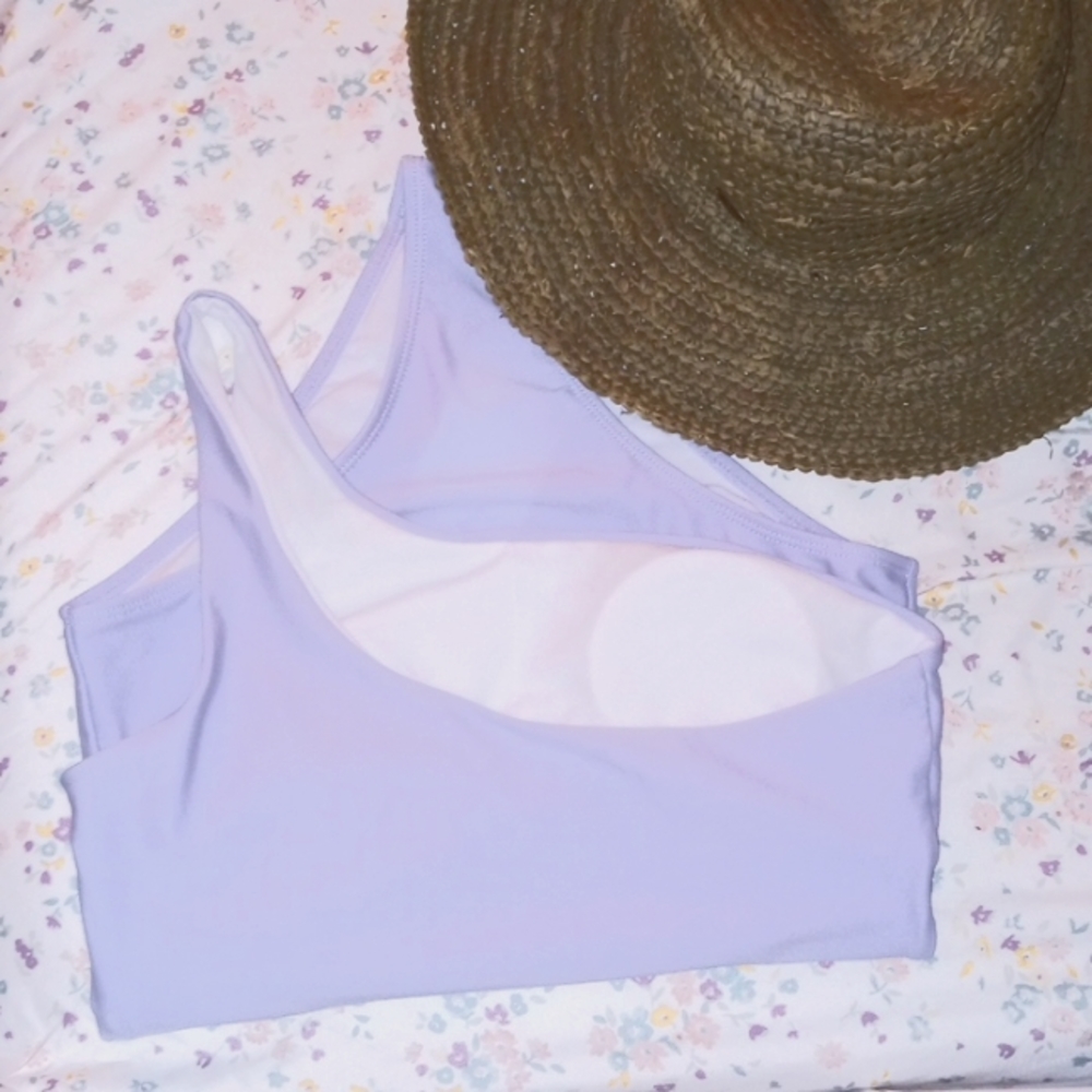 Light Purple One Piece Bathing Suit XS